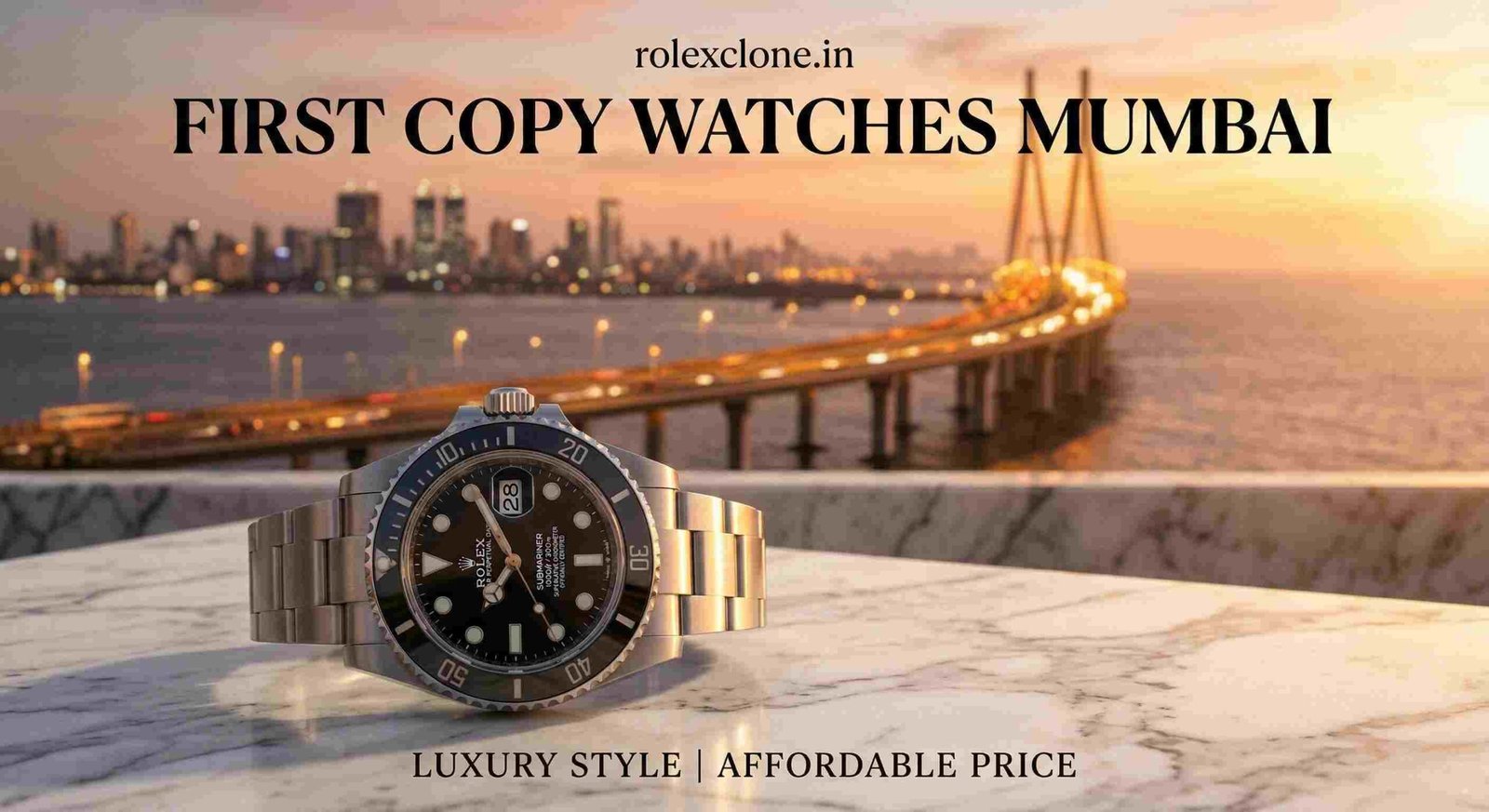 Best First Copy Watches in Mumbai – Premium Quality at RolexClone.in