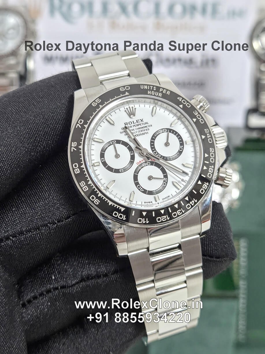 Rolex Daytona Panda super clone watches india