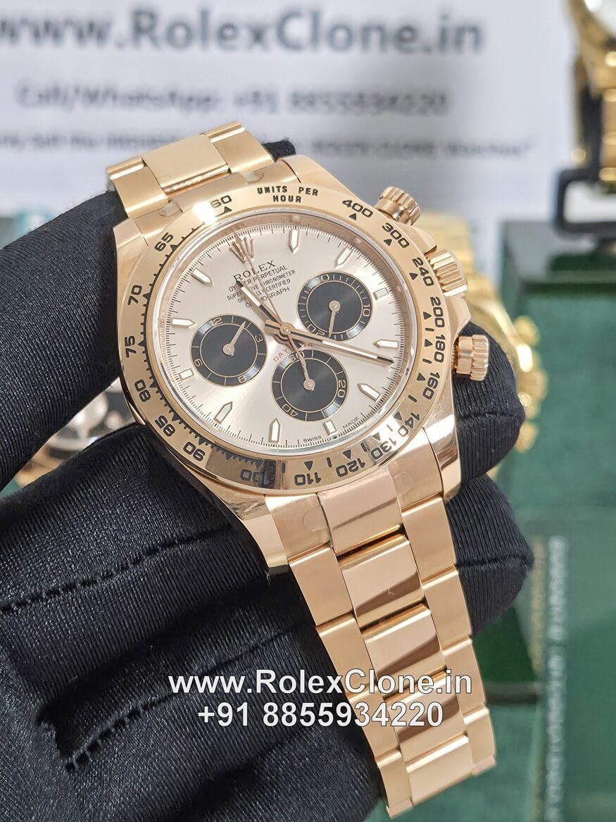 Rolex daytona everose gold replica watches