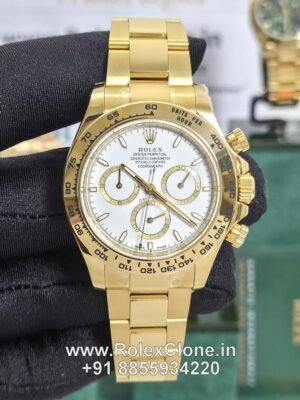 Rolex daytona gold replica
