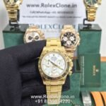 Rolex daytona gold super clone