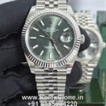rolex datejust mint green dial replica