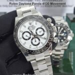 rolex daytona panda 4130