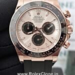 rolex daytona rose gold dial