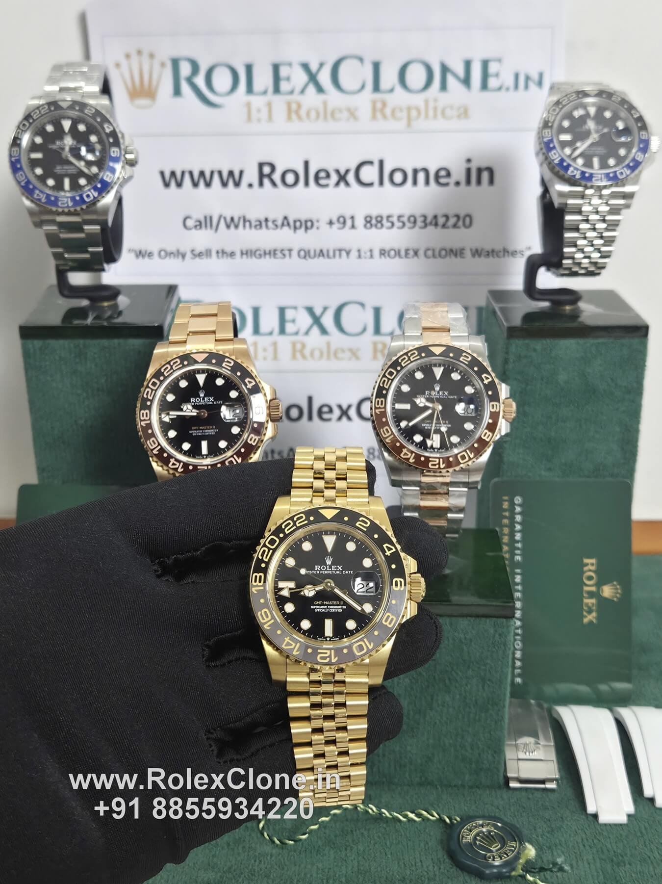 rolex gmt master ii clone