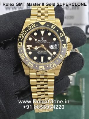 Rolex GMT Master II Guinness 1:1 Super Clone | Swiss 3285 | 18K Gold Jubilee