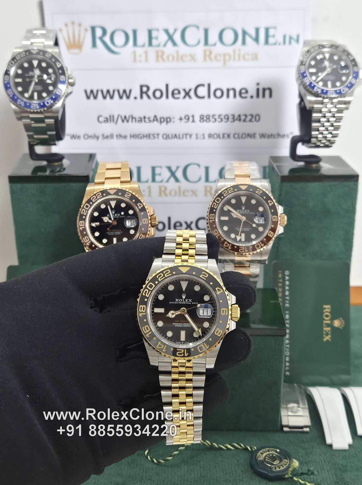 rolex gmt master ii two tone jubilee bracelet