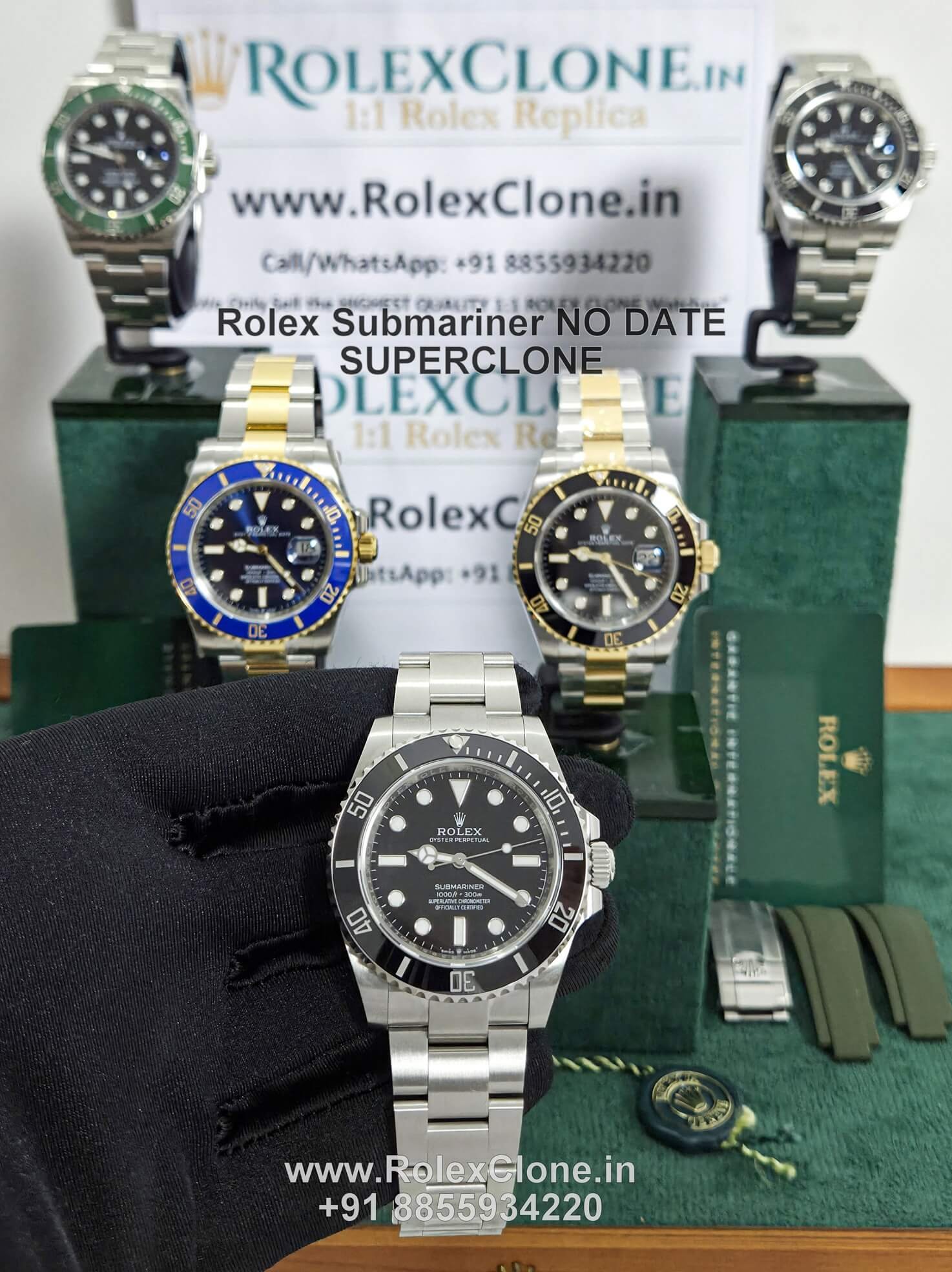 rolex submariner no date clone