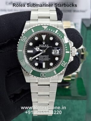 rolex submariner starbucks