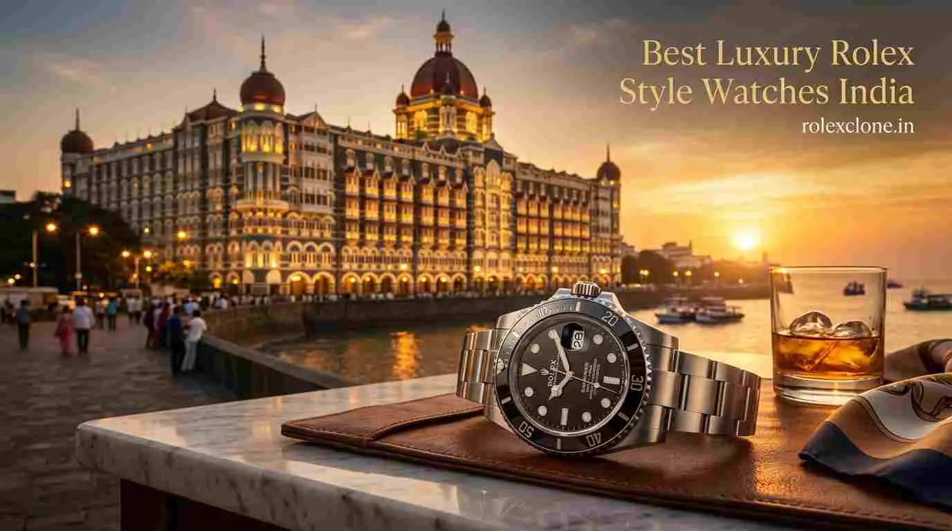 Best Luxury Rolex Style Watches India – Premium Super Clone Watches in Mumbai