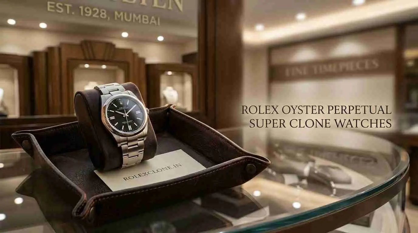 Rolex Oyster Perpetual Super Clone Replica Watches in Mumbai