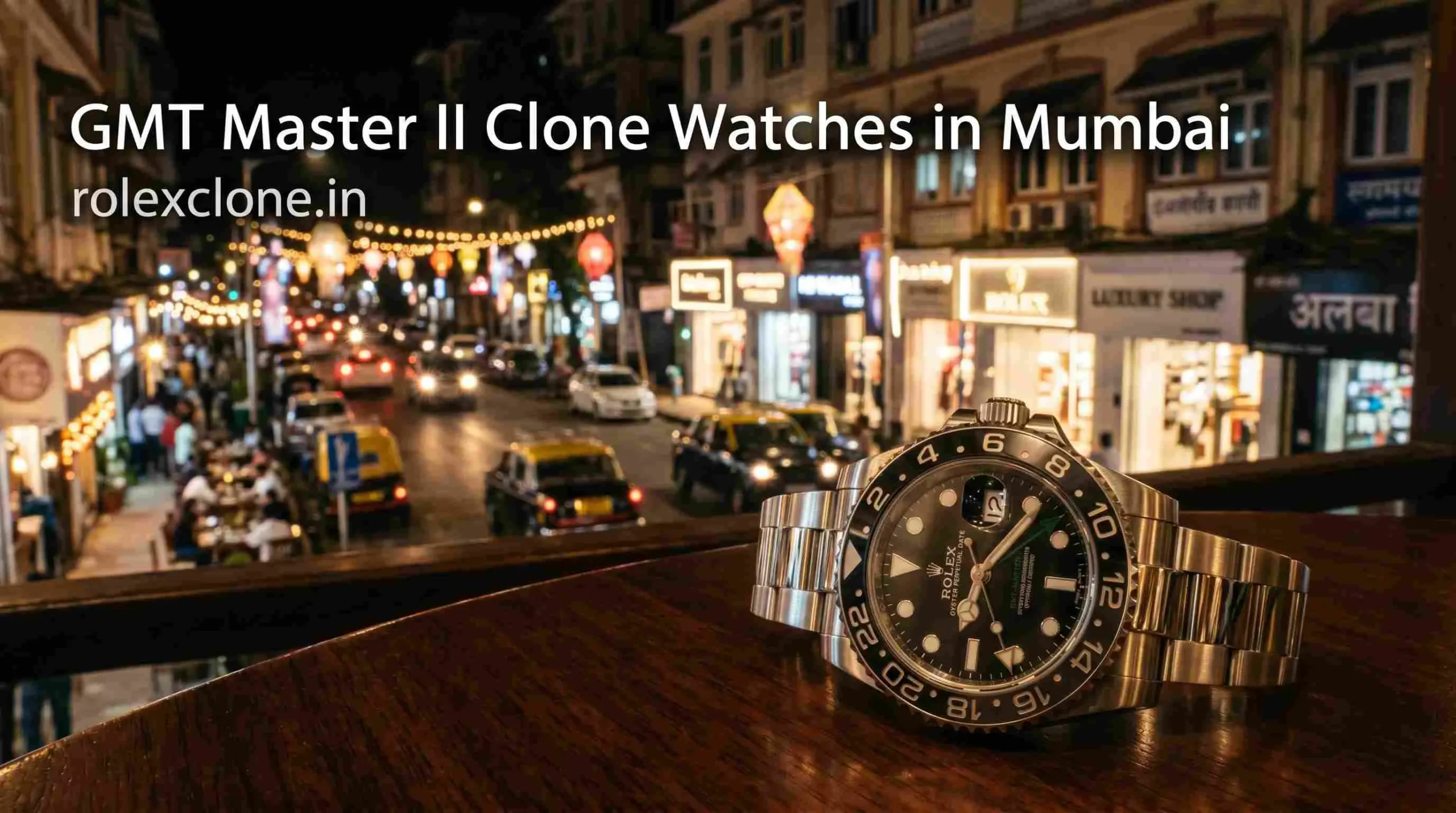 GMT Master II Clone Watches in Mumbai – The Ultimate Guide to Luxury Without Limits