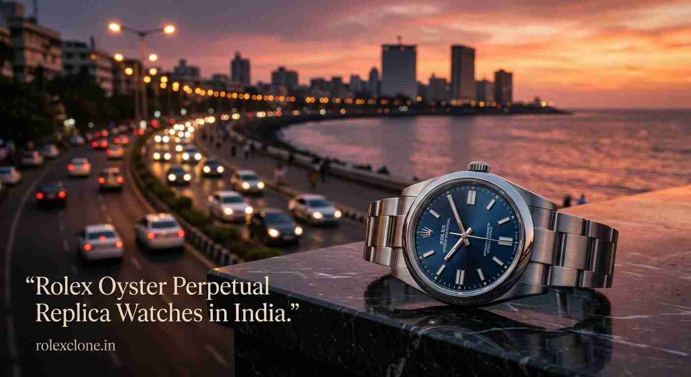 Rolex Oyster Perpetual Replica Watches in India – Premium Super Clone Watches in Mumbai
