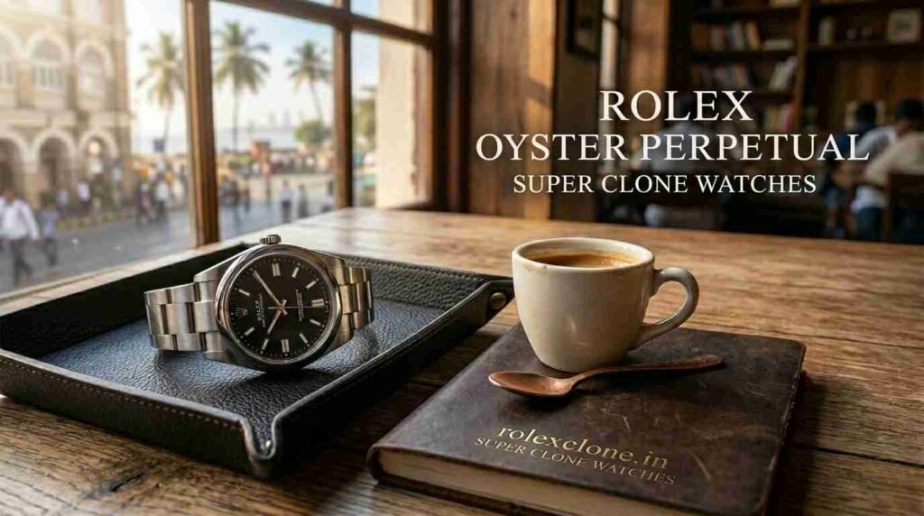 Rolex Oyster Perpetual Super Clone Replica Watches in Mumbai