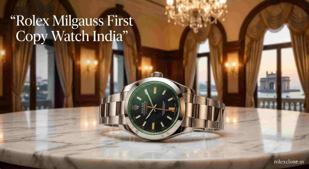 Rolex Milgauss First Copy Watch India – Premium Super Clone Watches in Mumbai
