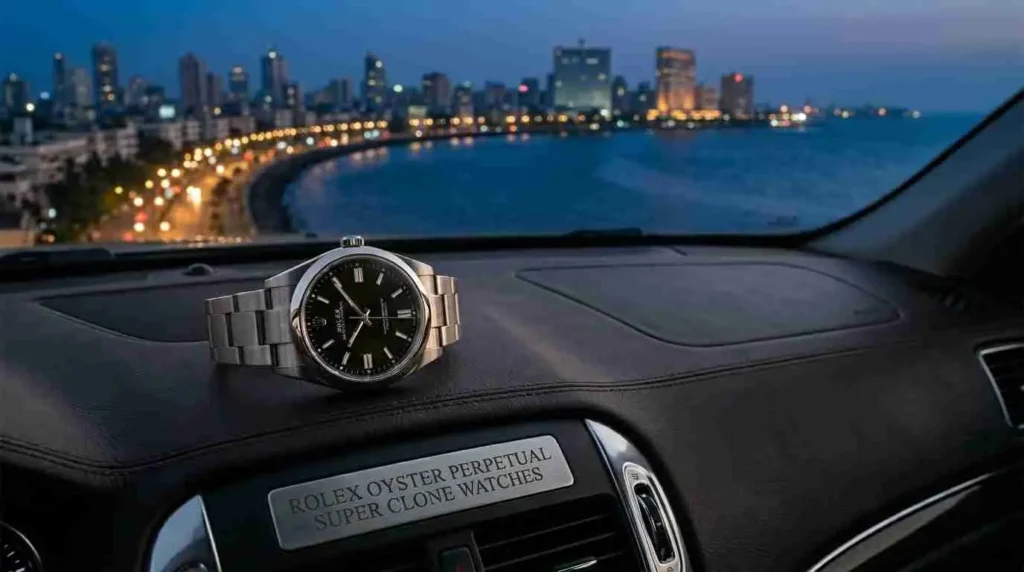 Rolex Oyster Perpetual Super Clone Replica Watches in Mumbai
