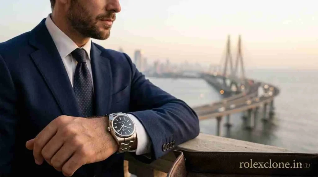 Rolex Oyster Perpetual Super Clone Replica Watches in Mumbai