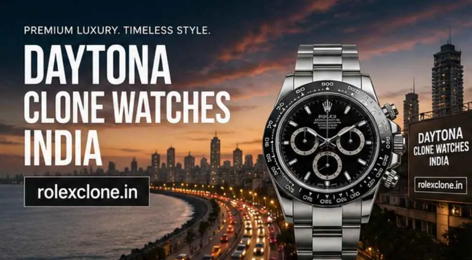 Daytona Clone Watches India – The Rising Trend of Luxury-Inspired Timepieces in Mumbai