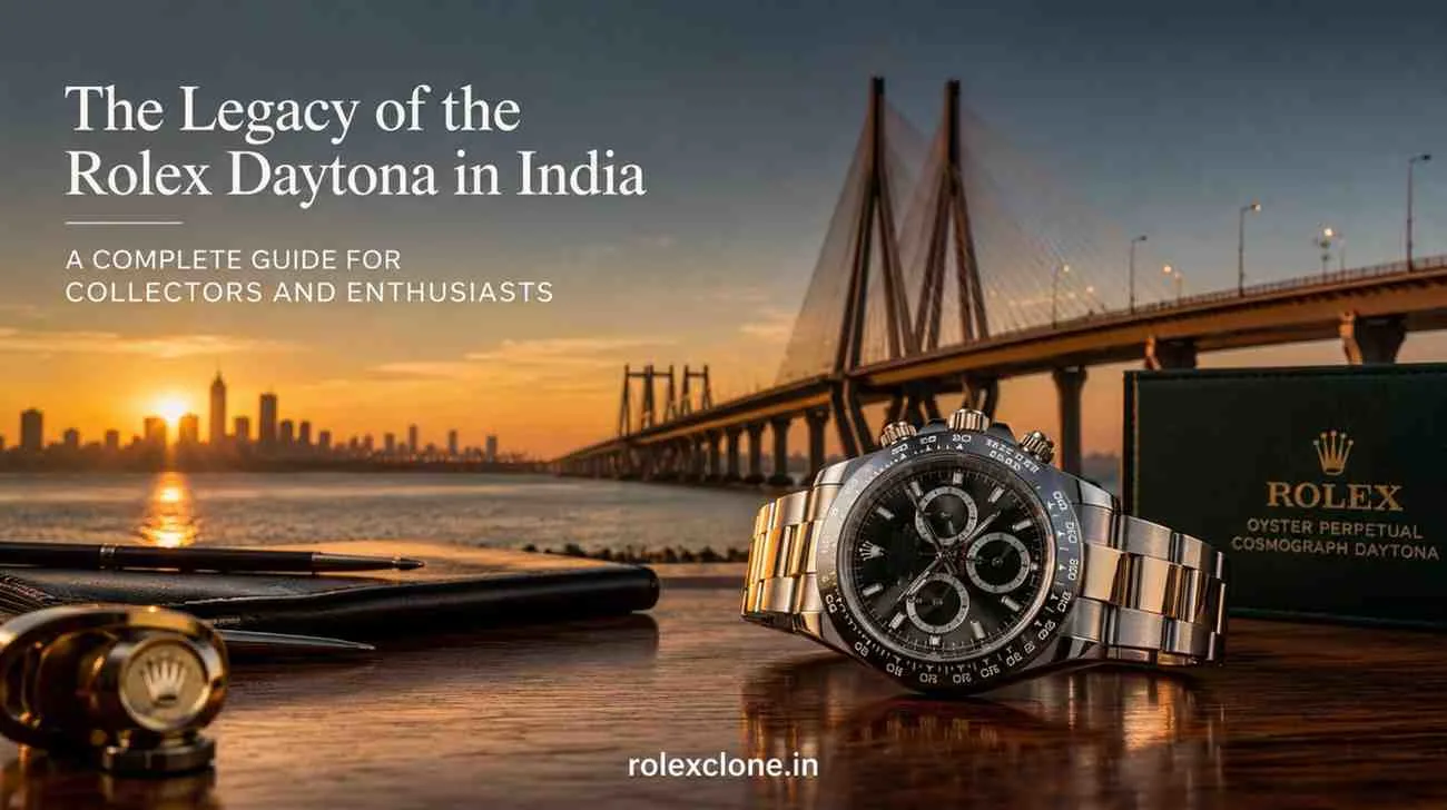The Legacy of the Rolex Daytona in India: A Complete Guide for Collectors and Enthusiasts