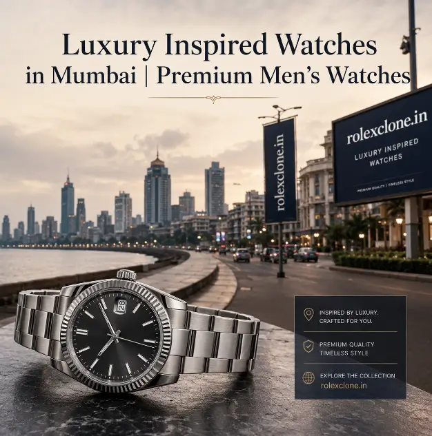 Luxury Inspired Watches in Mumbai | Premium Men’s Watches Online