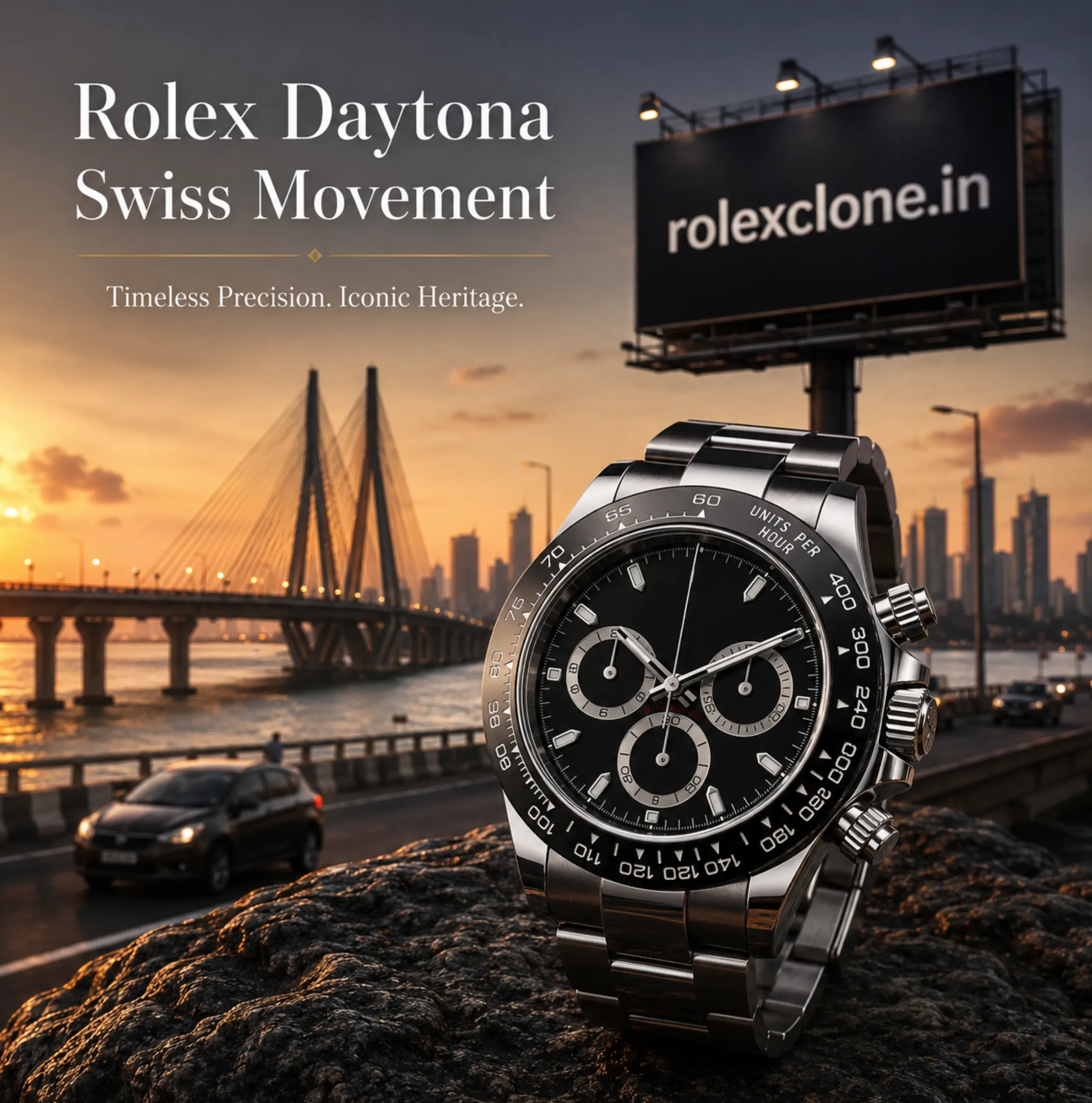 Rolex Daytona Swiss Movement in Mumbai: Complete Buyer’s Guide
