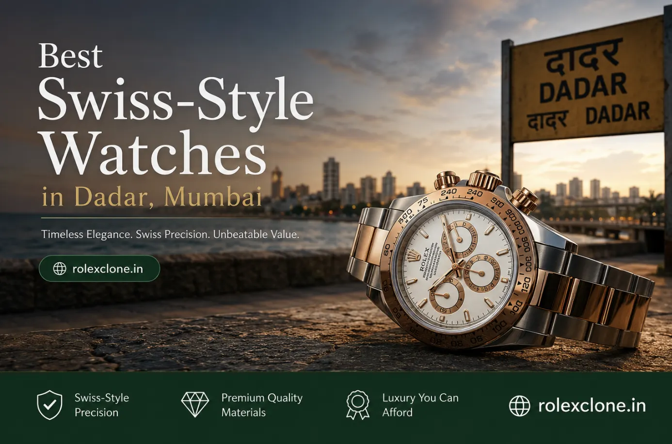 Best Swiss-Style Watches in Dadar