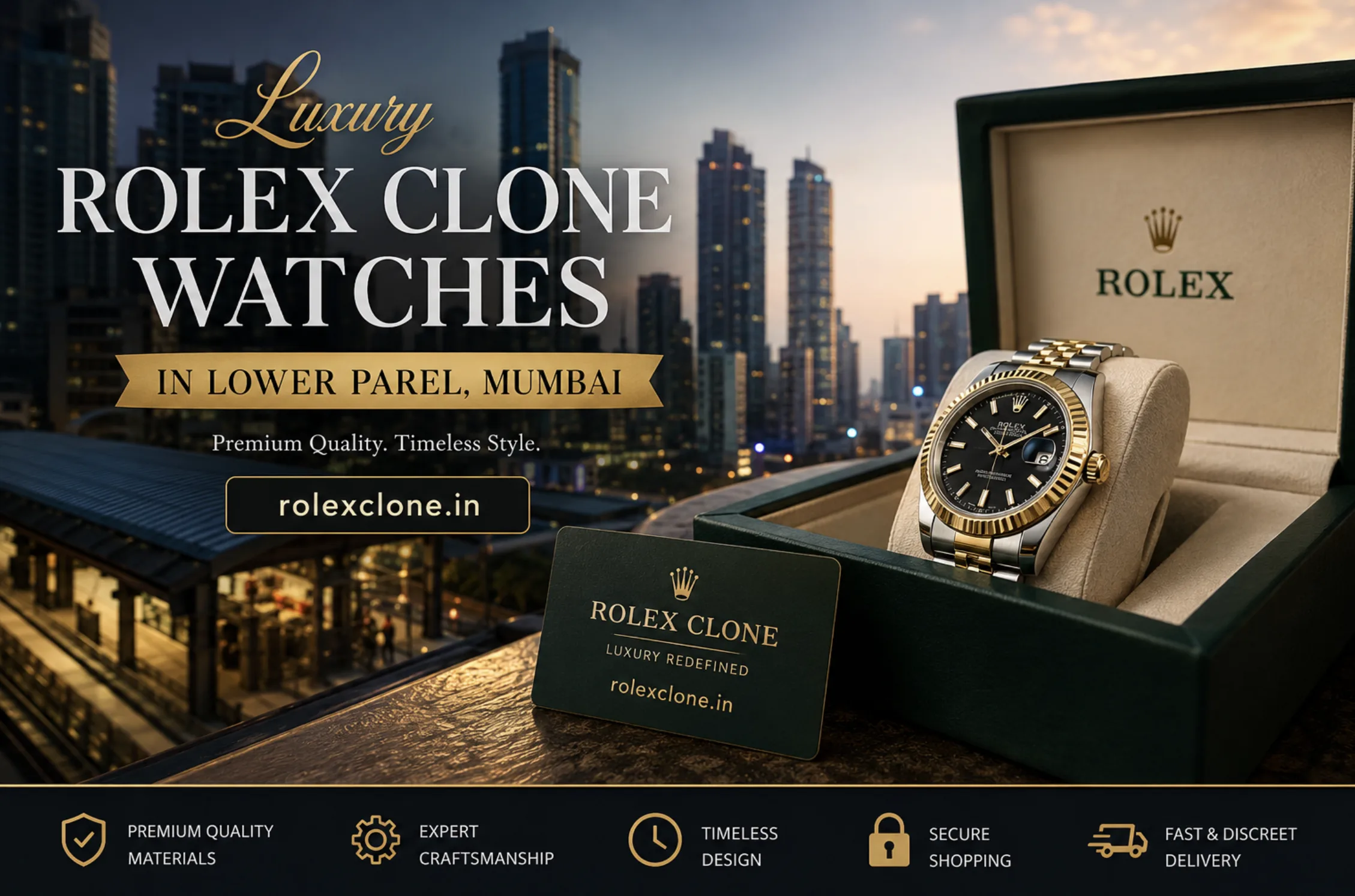 Luxury Watch Store in Lower Parel, Mumbai