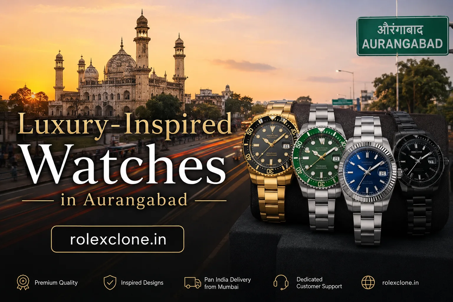 Luxury-Inspired Watches in Aurangabad