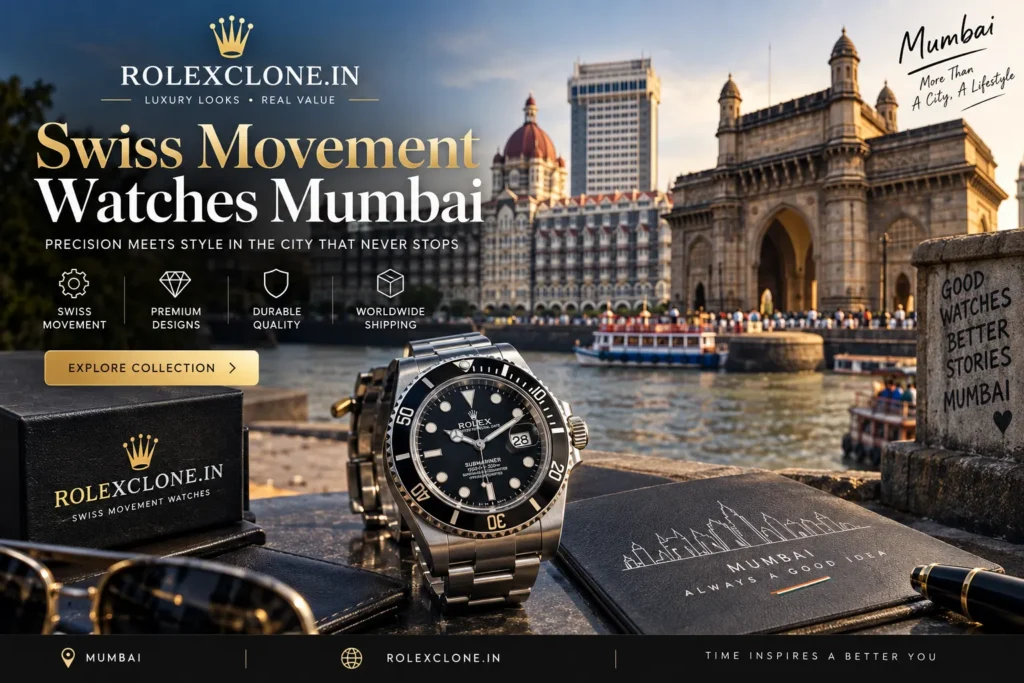 Swiss Movement Watches Mumbai