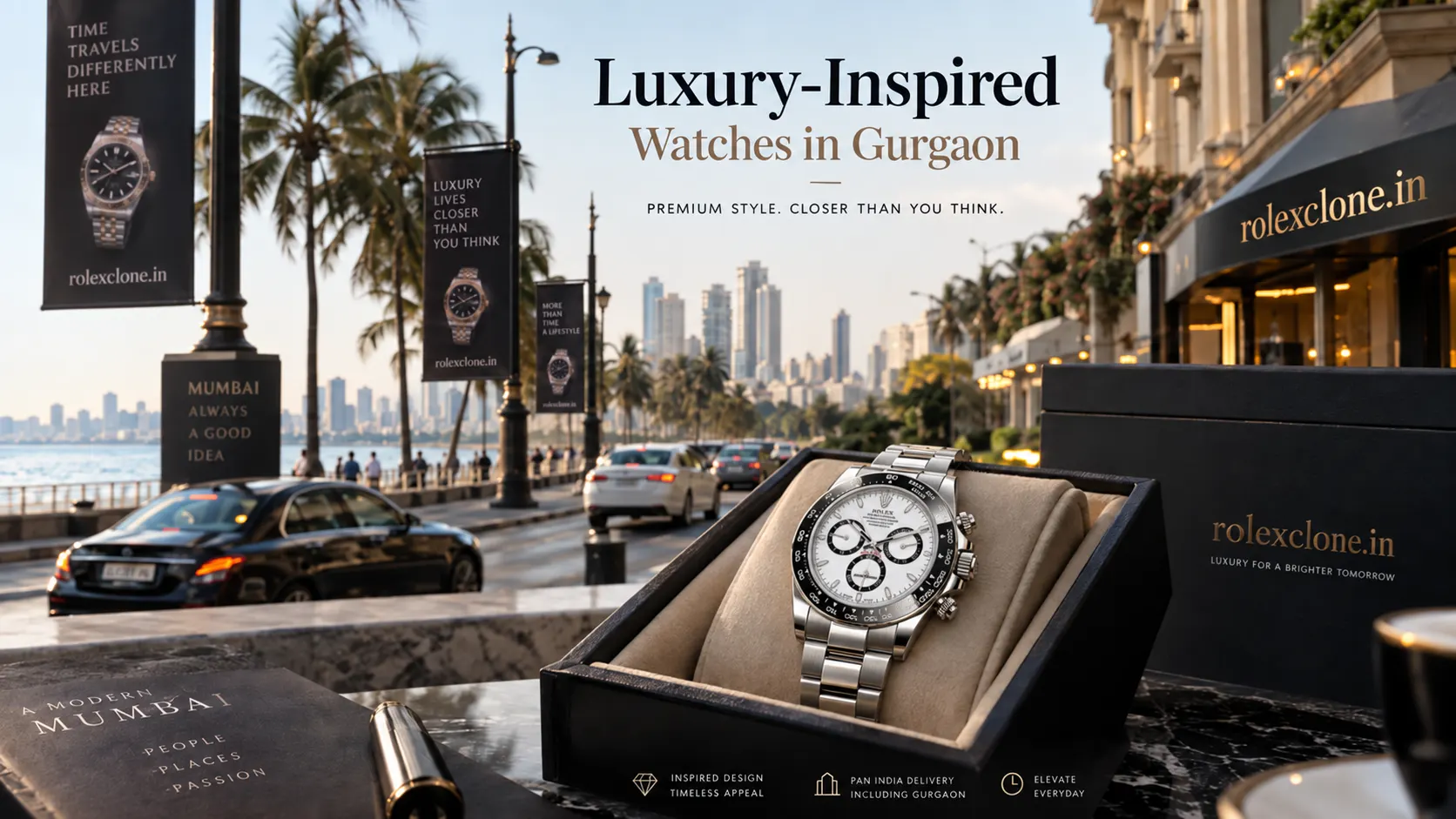 Luxury-Inspired Watches in Gurgaon: A Complete Guide to Premium Watch Style, Quality and Buying