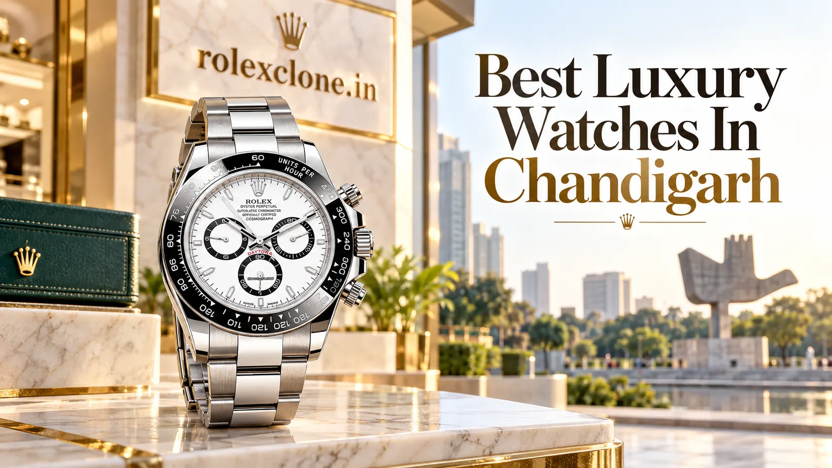 Best Luxury Watches In Chandigarh – Premium Style for Modern Watch Lovers
