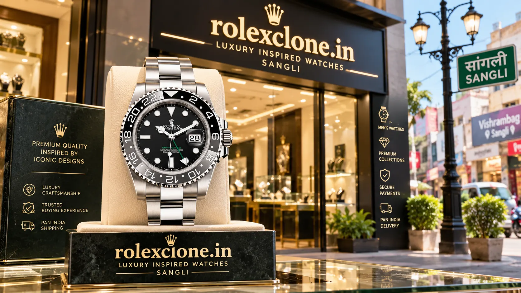 Buy Luxury-Inspired Watches Online in Sangli India
