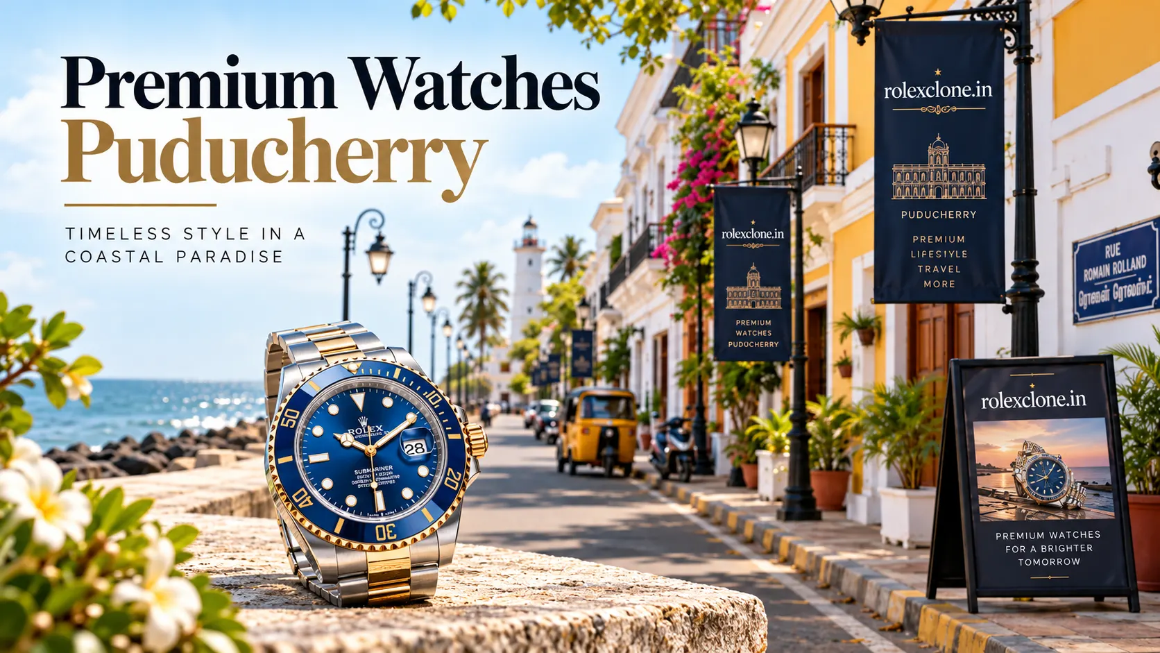 Premium Watches Puducherry: Discover Elegant Luxury-Inspired Timepieces in India