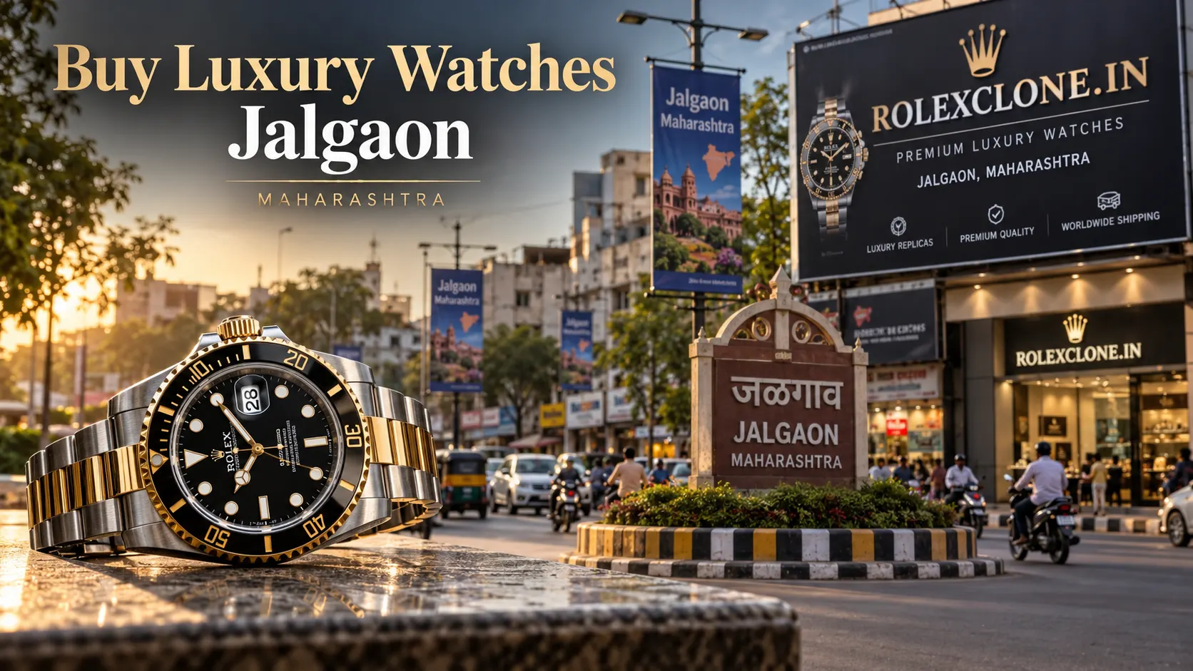 Buy Luxury Watches Jalgaon – Discover Elegant and Luxury-Inspired Timepieces in Maharashtra