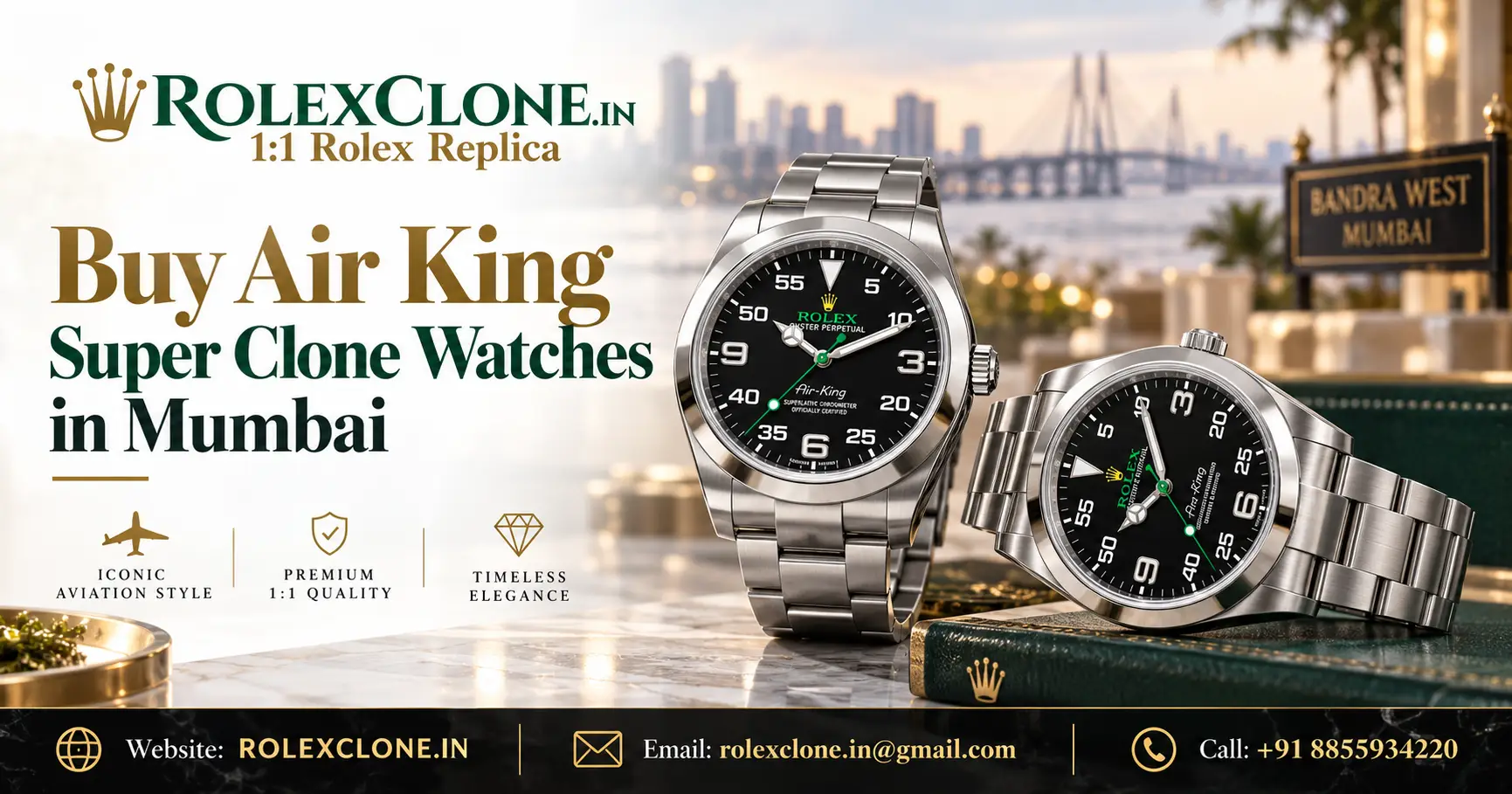 Buy Air King Super Clone Watches in Mumbai