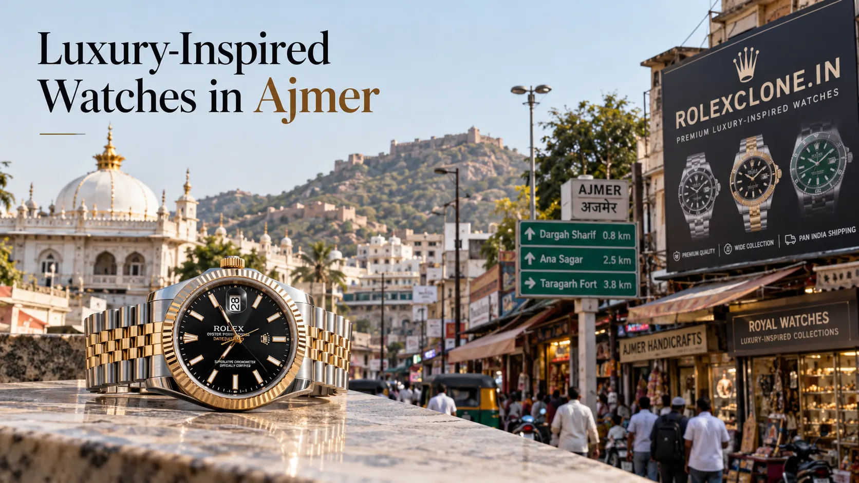 Luxury-Inspired Watches in Ajmer