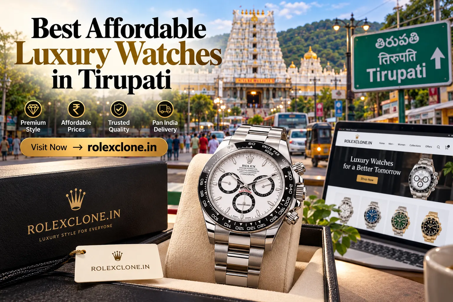 Best Affordable Luxury Watches in Tirupati – Discover Premium Style Without a Premium Price