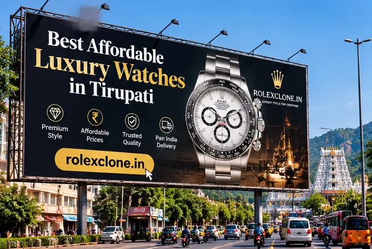 Best Affordable Luxury Watches in Tirupati